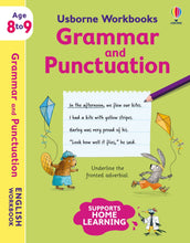 Load image into Gallery viewer, Usborne Workbooks Grammar and Punctuation 8-9
