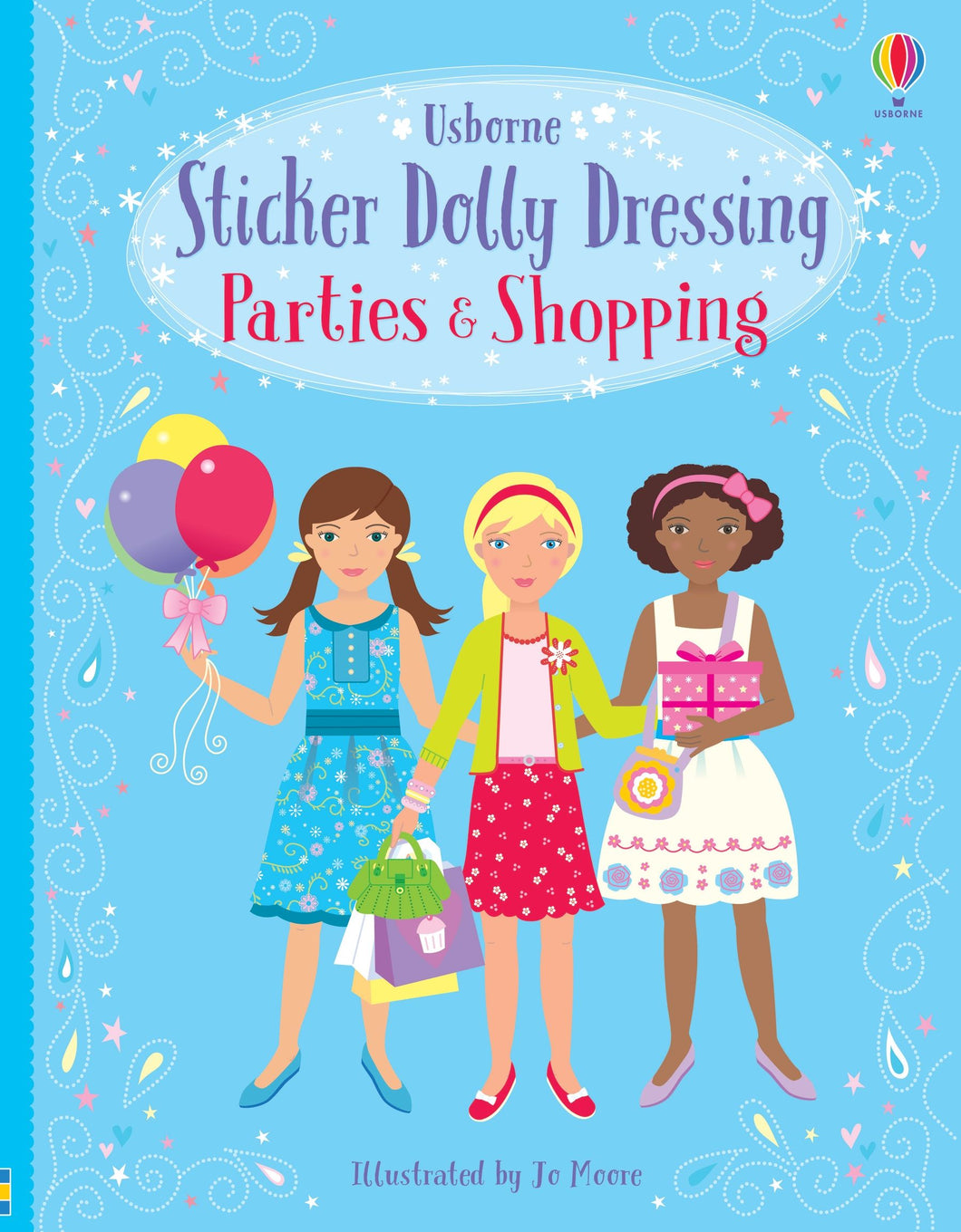 Sticker Dolly Dressing Parties & Shopping