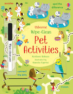 Wipe-Clean Pet Activities