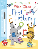 Wipe-clean First Letters