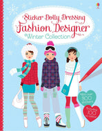 Sticker Dolly Dressing Fashion Designer Winter Collection