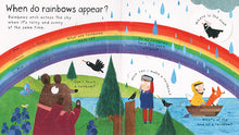 Load image into Gallery viewer, Lift-the-Flap First Questions &amp; Answers What Makes It Rain?（Board Book）
