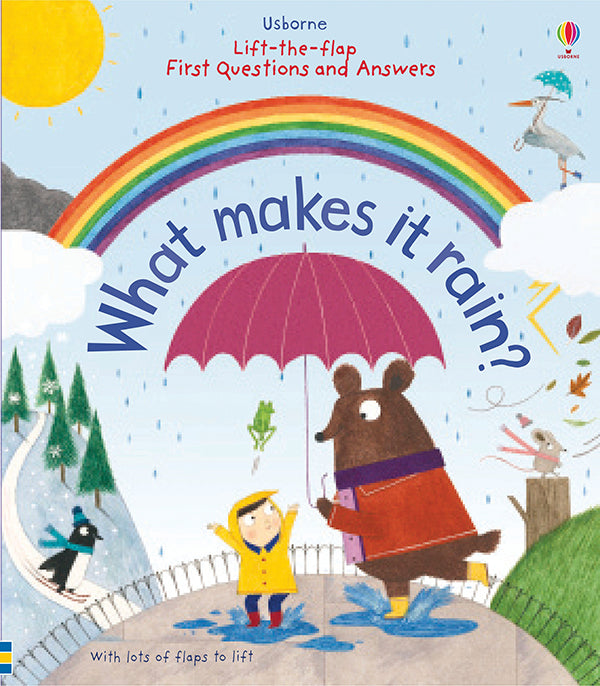 Lift-the-Flap First Questions & Answers What Makes It Rain?（Board Book）