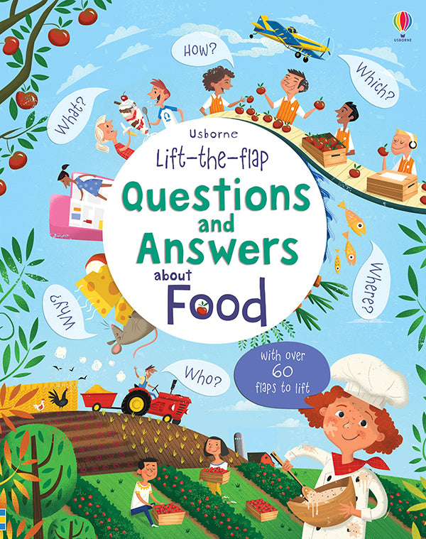 Lift-the-Flap Questions and Answers about Food（Board Book）