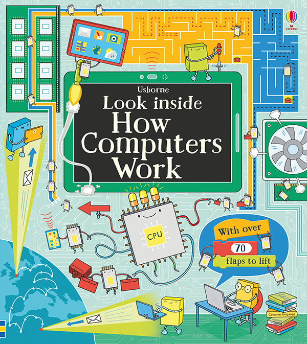 Look Inside How Computers Work (Board book)