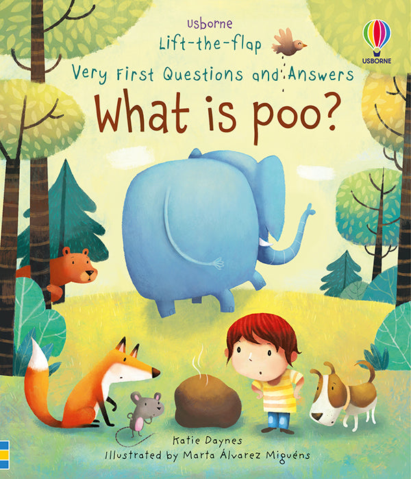 Lift-the-Flap Very First Questions and Answers What is poo?（Board Book）