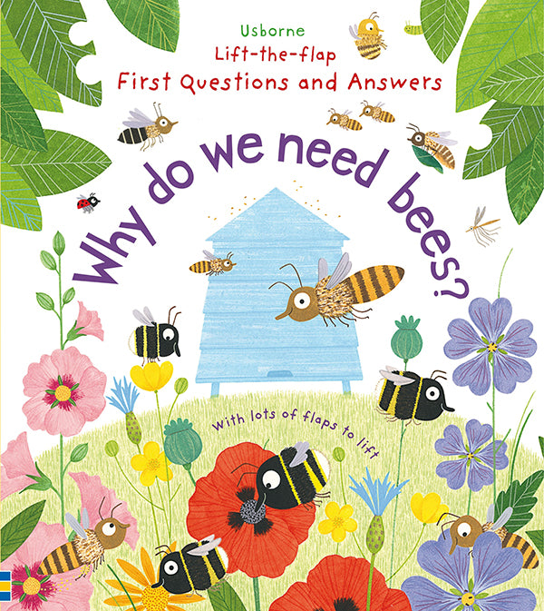 Lift-the-Flap First Questions and Answers Why do we need bees?（Board Book）