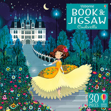 Load image into Gallery viewer, Usborne Book and Jigsaw Cinderella
