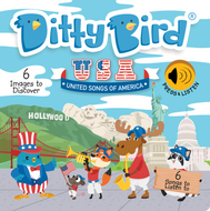 DITTY BIRD - UNITED SONGS OF AMERICA (Board book)