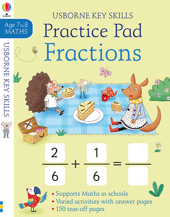 Fractions Practice Pad 7-8