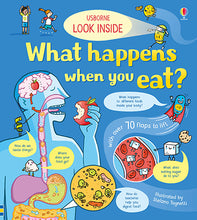 Load image into Gallery viewer, Look Inside What Happens When You Eat (Board book)
