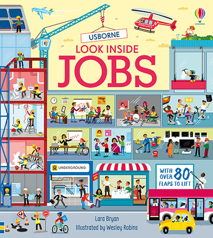 Look Inside Jobs (Board book)