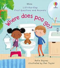 Load image into Gallery viewer, Lift-the-Flap First Questions &amp; Answers Where Does Poo Go?（Board Book）
