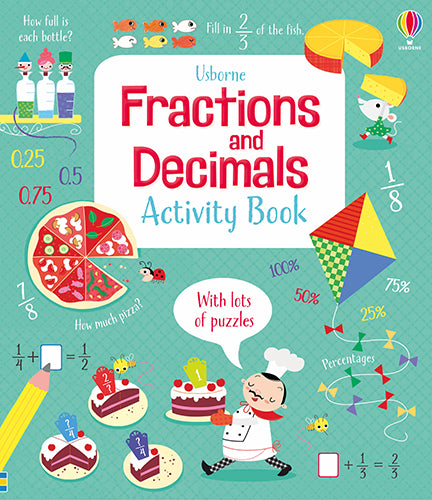 Fractions and Decimals Activity Book