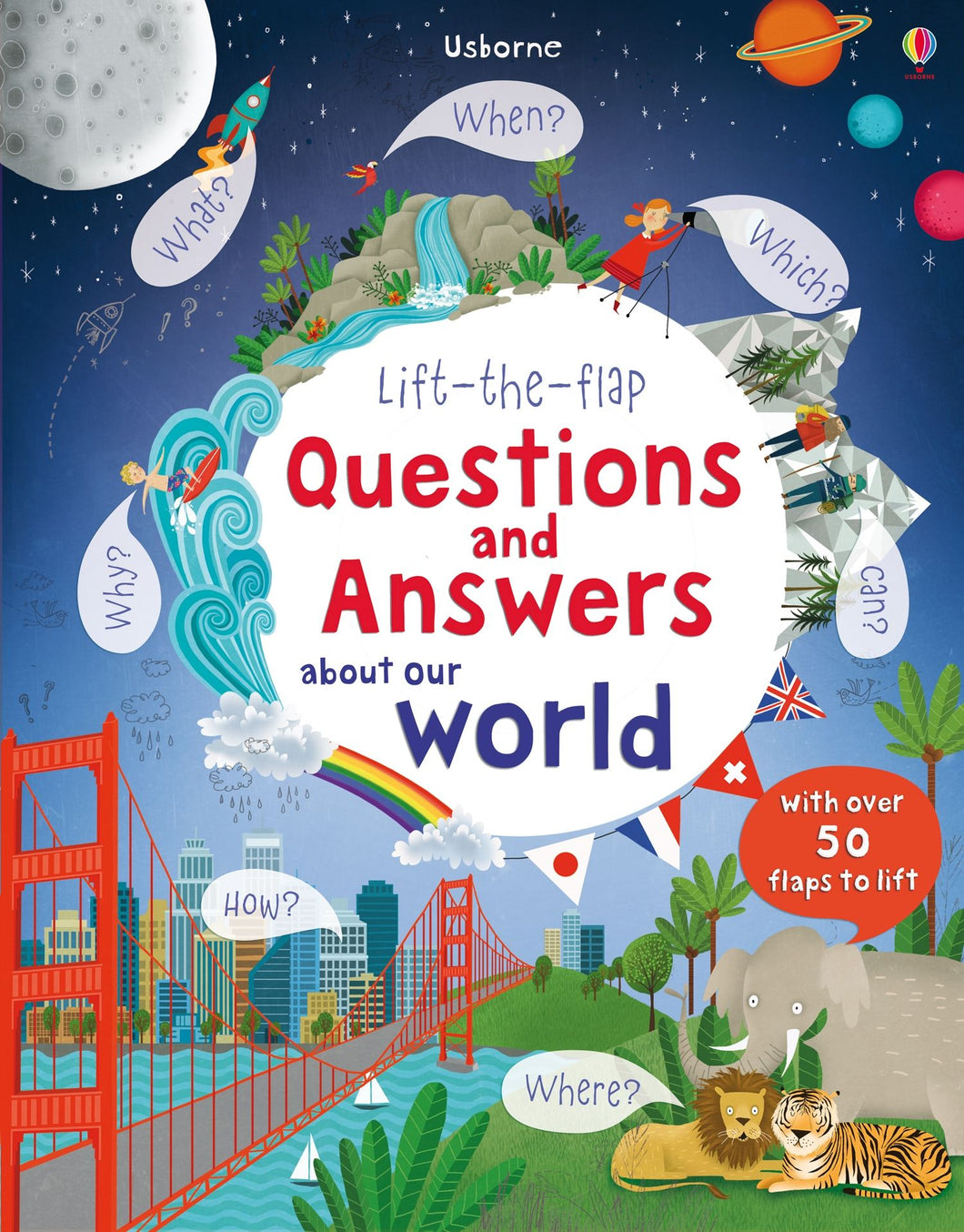 Lift-the-Flap Questions and Answers about Our World（Board Book）