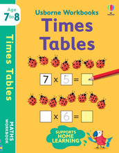 Load image into Gallery viewer, Usborne Workbooks Times Tables 7-8
