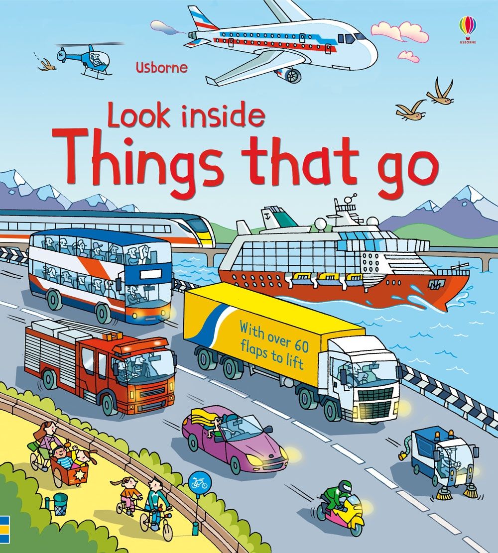 Look Inside Things That Go (Board book)