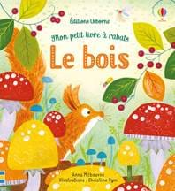 Mon petit livre à rabats: Le bois