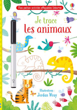 Load image into Gallery viewer, Mes petits Je trace, j&#39;efface: les animaux
