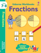 Load image into Gallery viewer, Usborne Workbooks Fractions 7-8
