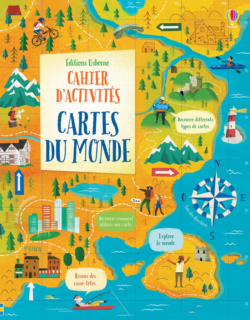 Cahier d'activites: Cartes du monde