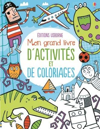 Grand livre d'activites et coloriages