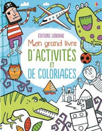 Grand livre d'activites et coloriages