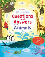 Lift-the-Flap Questions and Answers about Animals（Board Book）