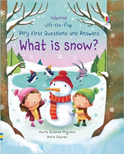 Load image into Gallery viewer, Lift-the-Flap Very First Questions and Answers What is Snow?（Board Book）
