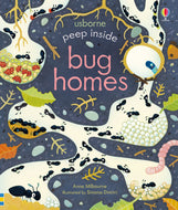 Peep Inside Bug Homes (Board book)