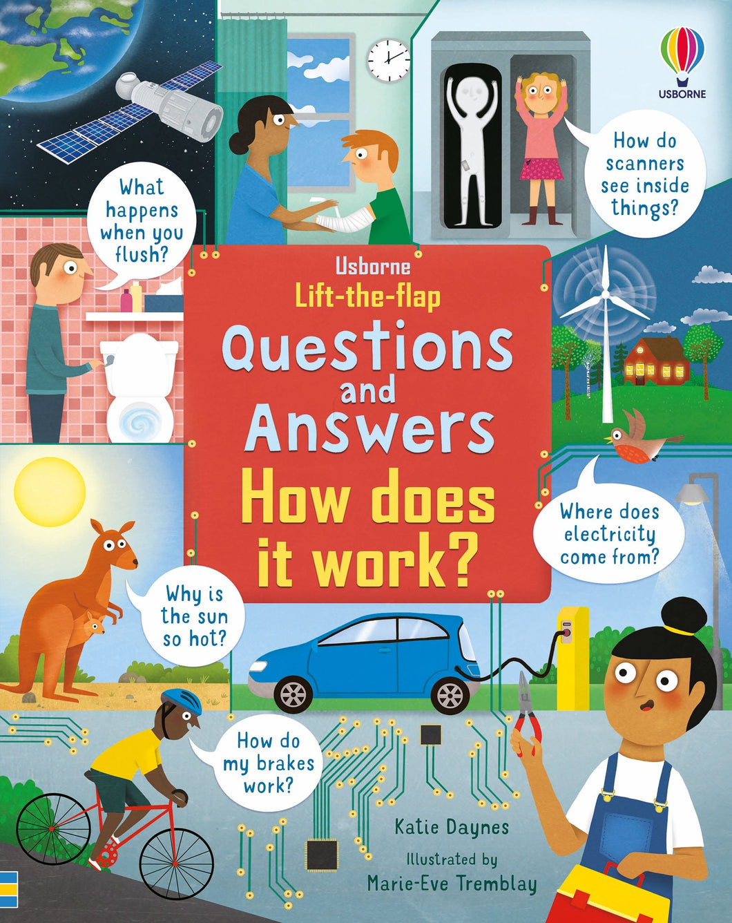 Lift-the-Flap Questions & Answers How Does it Work?（Board Book）