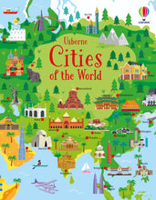 Load image into Gallery viewer, Usborne Book and Jigsaw Cities of the World
