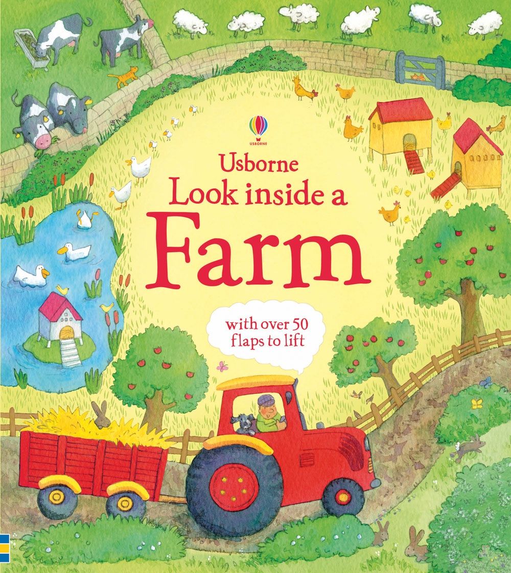 Look Inside a Farm (Board book)