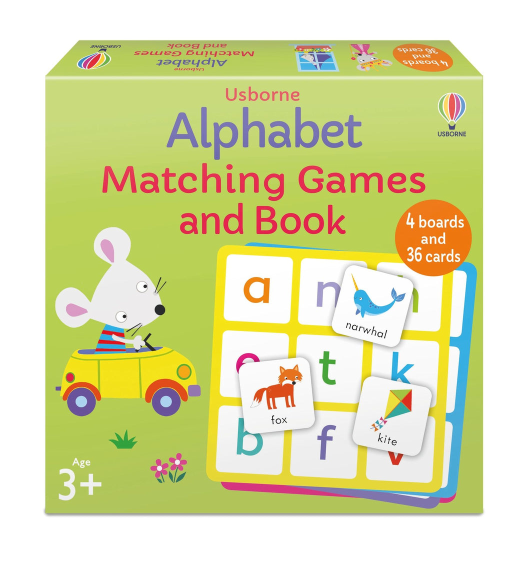 Alphabet Matching Games and Book