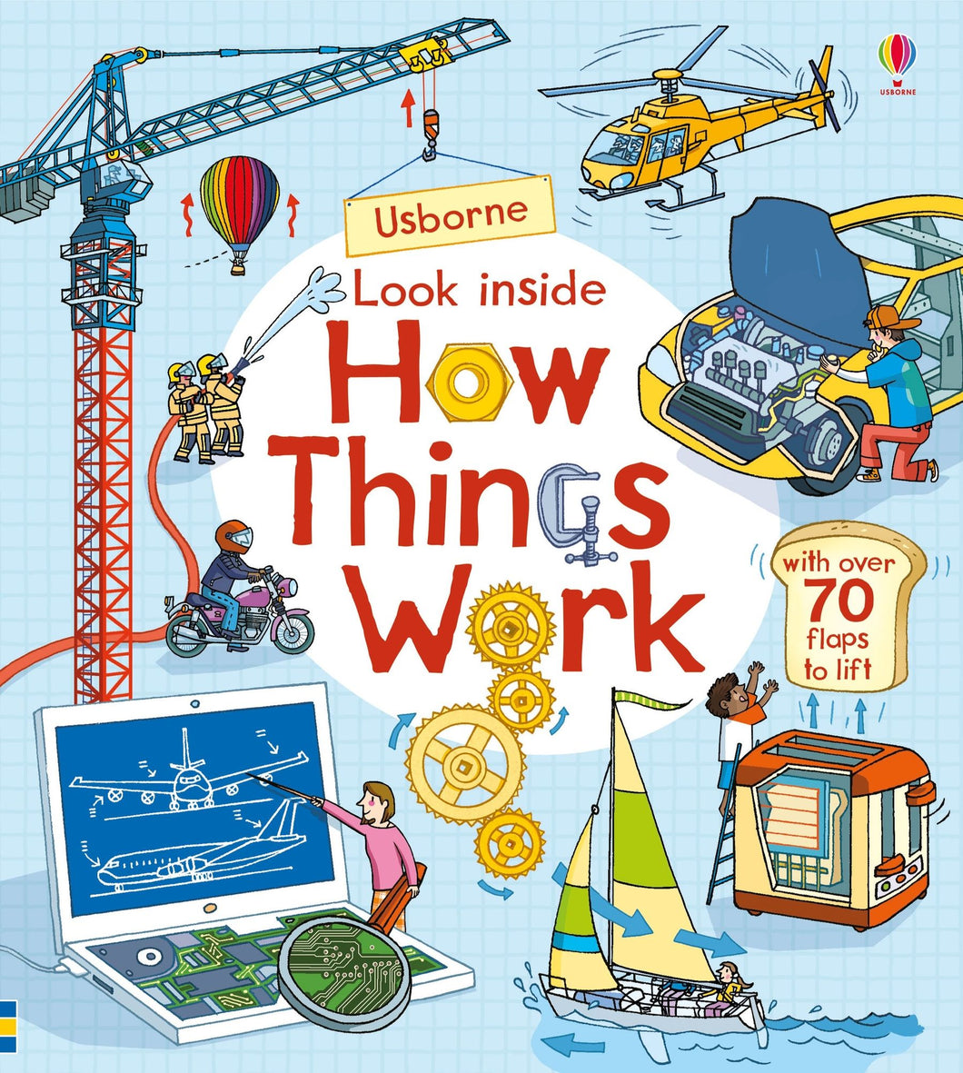 Look Inside How Things Work (Board book)