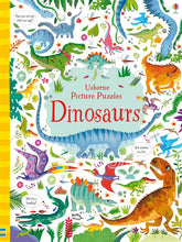 Load image into Gallery viewer, Usborne Book and Jigsaw Dinosaurs
