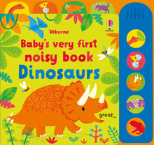 Load image into Gallery viewer, Baby&#39;s Very First Noisy Book Dinosaurs
