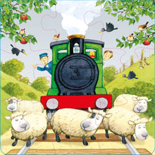 Load image into Gallery viewer, Poppy and Sam Book and 3 Jigsaws: Trains
