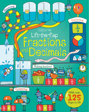 Load image into Gallery viewer, Lift-the-flap Fractions and Decimals（Board Book）
