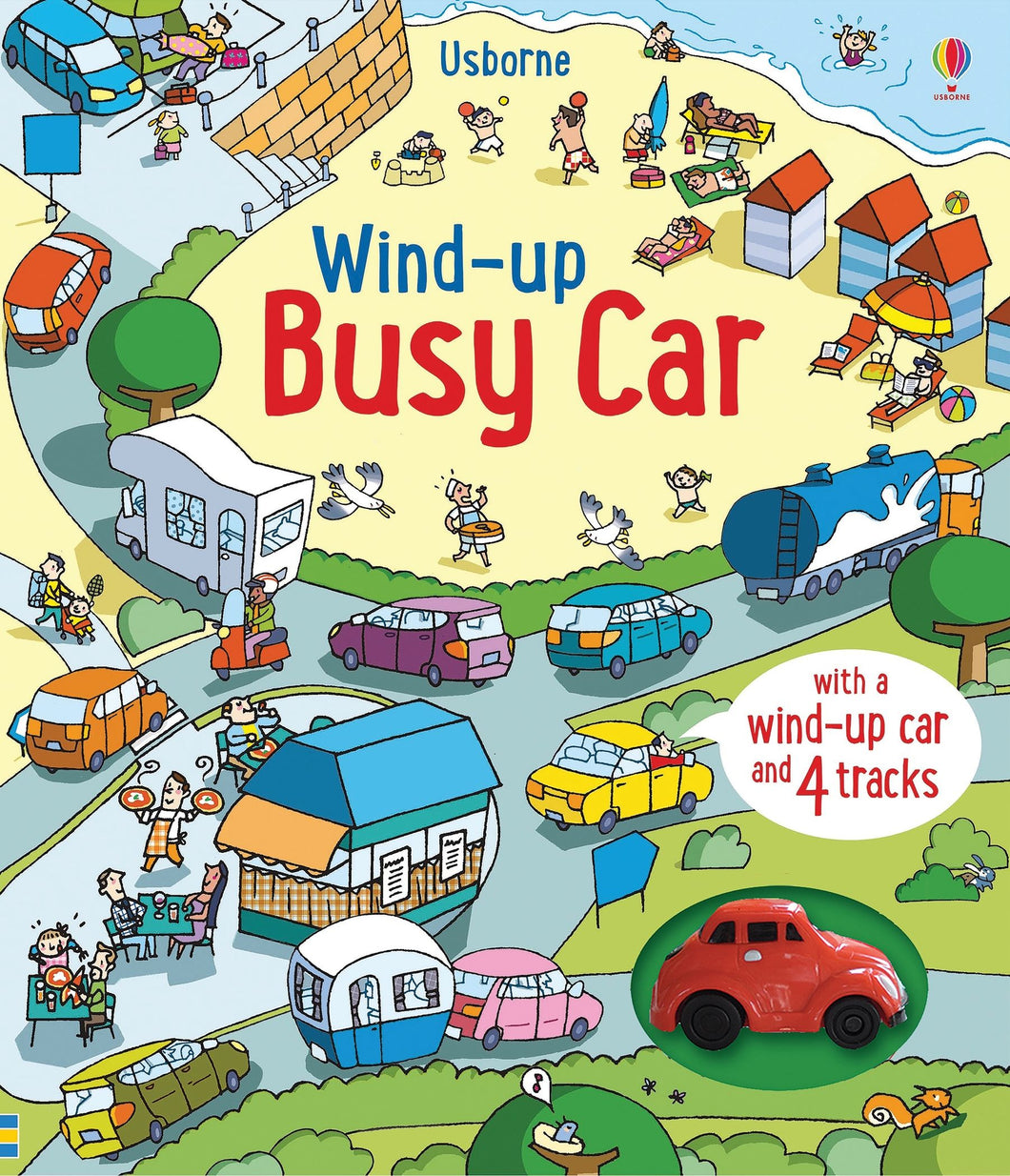 Wind-Up Busy Car (Hardcover)