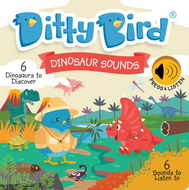 DITTY BIRD - DINOSAUR SOUNDS (Board book)