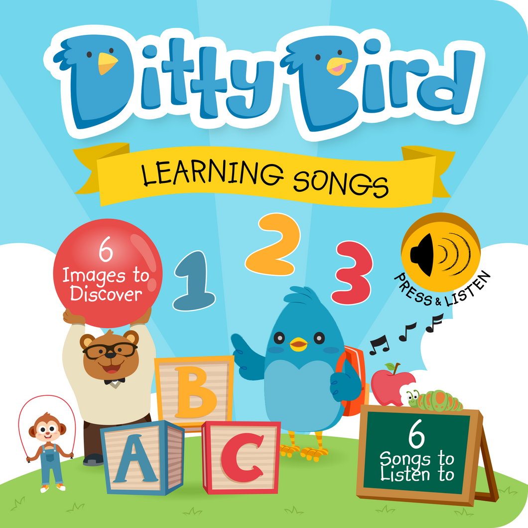 DITTY BIRD - LEARNING SONGS (Board book)