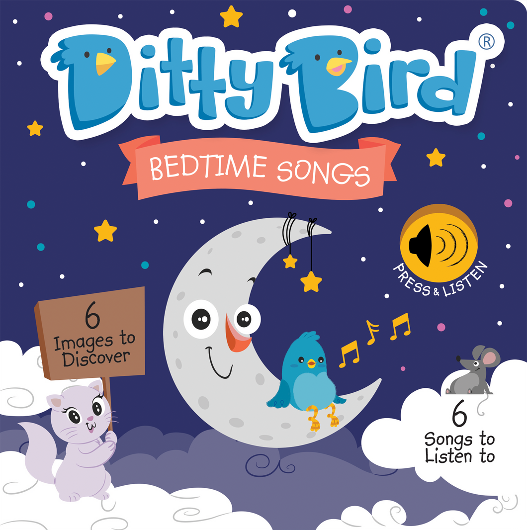 DITTY BIRD - BEDTIME SONGS (Board book)
