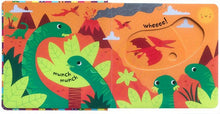 Load image into Gallery viewer, Baby&#39;s Very First Slide and See Dinosaurs (Board book)
