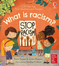 Load image into Gallery viewer, Lift-the-Flap First Questions and Answers What is racism?（Board Book）
