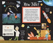 Load image into Gallery viewer, Lift-the-Flap First Questions &amp; Answers What&#39;s it like in Space?（Board Book）
